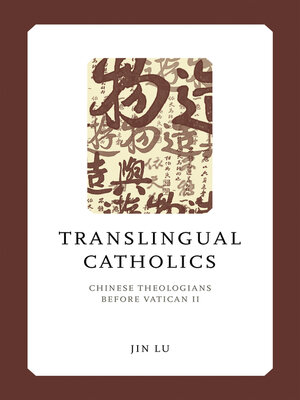 cover image of Translingual Catholics